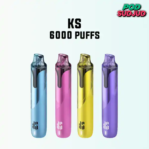 พอต ks quik 6000 puffs สูบได้ 6000 คำ ราคาถูก พร้อมส่งด่วน