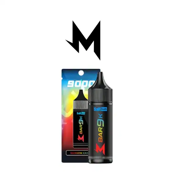 พอตใช้แล้วทิ้ง marbo 9000 puffs rainbow candy ลูกอมหลากรส หวานหอม สดใส เย็นกลาง