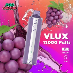 Vlux 12000 พอตใช้แล้วทิ้ง 12000 คำ กลิ่นชัด ฟีลนุ่ม