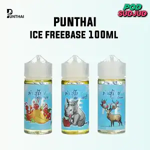 น้ำยาฟรีเบส punthai ice freebase 100ml