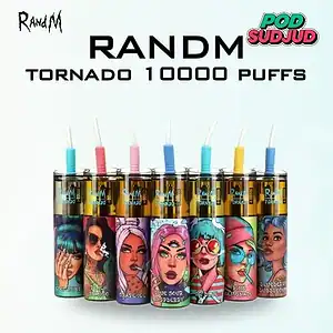 randm tornado 10000 puffs ดีไซน์ล้ำ สูบได้นาน กลิ่นโดนใจ