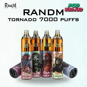 randm tornado 7000 puffs พอตคิงคอง รสชาติโดนใจ ใช้งานได้ยาวนาน