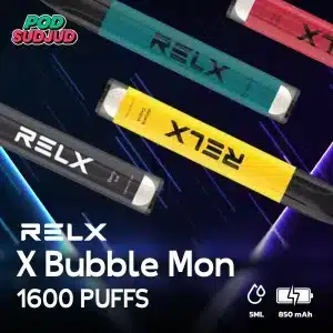 relx x bubblemon 1600 puffs