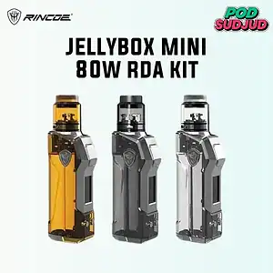 พอคไฟฟ้า rincoe jellybox mini 80w rda kit