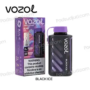 vozol gear power 20000 puffs black ice
