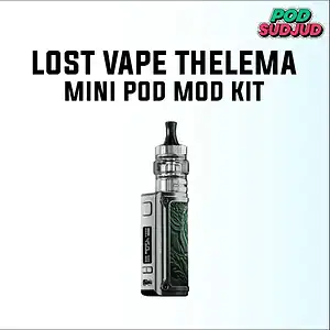 lost vape thelema mini kit selva silver
