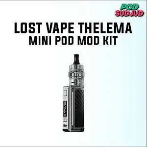 lost vape thelema mini kit space silver