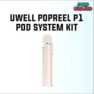 uwell popreel p1 pod system kit apricot beige