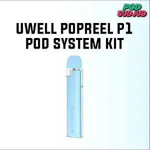 uwell popreel p1 pod system kit macaron blue