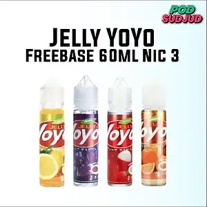 น้ำยาฟรีเบส jelly yoyo freebase 60ml nic 3