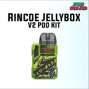 rincoe jellybox v2 pod kit matcha clear