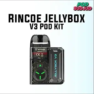 rincoe jellybox v3 pod kit black clear