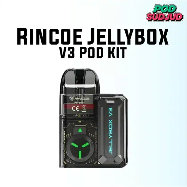 rincoe jellybox v3 pod kit black clear