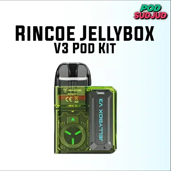 rincoe jellybox v3 pod kit matcha clear