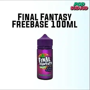final fantasy freebase 100ml grape ที่สุดของความนิยมตลอดกาลกับกลิ่นองุ่นม่วงในตำนาน ให้ความหอมหวานที่ชัดเจนและเป็นเอกลักษณ์ ทุกคนคุ้นเคยเป็นอย่างดี