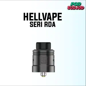 hellvape seri 26mm rda gun metal
