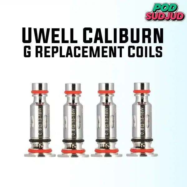 คอยล์บุหรี่ไฟฟ้า uwell caliburn g replacement coils 0.8