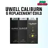 คอยล์บุหรี่ไฟฟ้า uwell caliburn g replacement coils