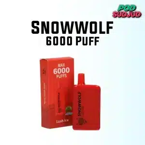 Snowwolf 6000 puffs lush ice