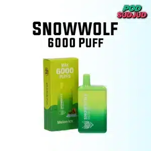 Snowwolf 6000 puffs melon ice