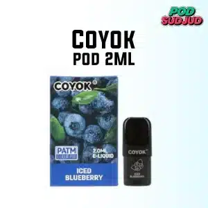 coyok pod iced blueberry