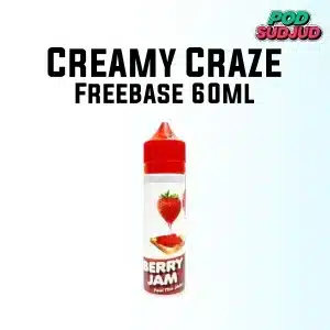 creamy craze freebase 60ml berry-jam