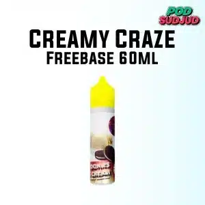 creamy craze freebase 60ml cookies-cream