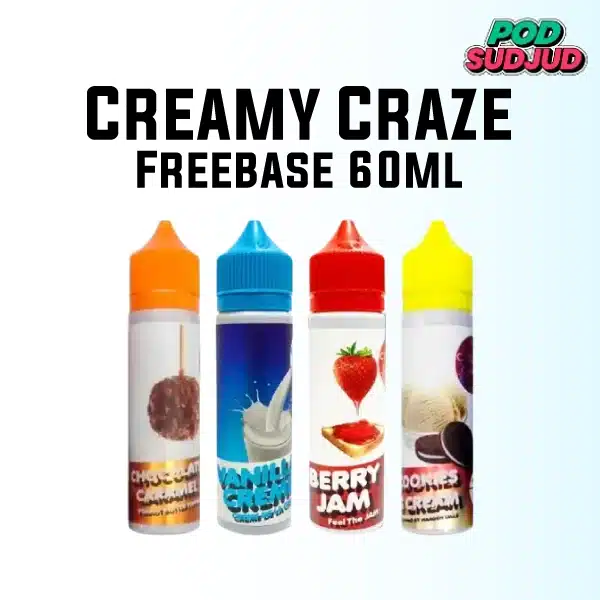 creamy craze freebase 60ml