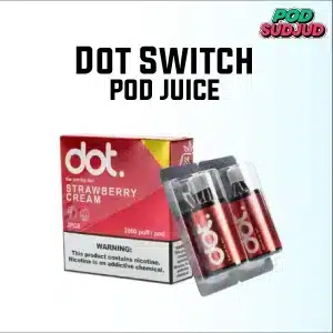 dot switch pod strawberry cream