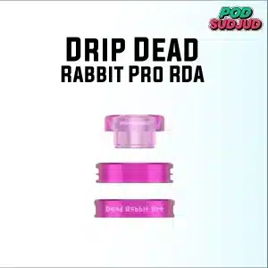 drip dead rabbit pro rda pink ness
