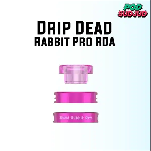 drip dead rabbit pro rda pink ness