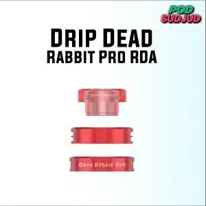 drip dead rabbit pro rda red