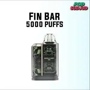 fin bar 5000 puffs double mint ice
