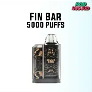 fin bar 5000 puffs gummt bear