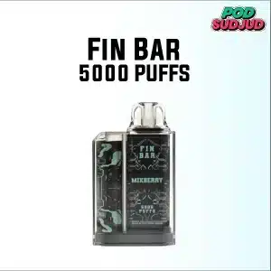 fin bar 5000 puffs mixberry
