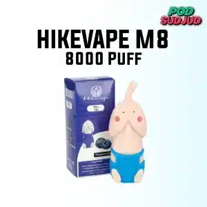 hikevape m8 8000 puffs blueberry ice
