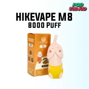 hikevape m8 8000 puffs mango ice