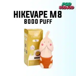 hikevape m8 8000 puffs passion fruit