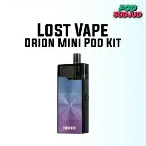 lost vape orion mini pod kit black blue v1