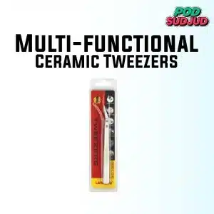 แหนบเซรามิค ปลายโค้ง Multi-functional Ceramic Tweezers