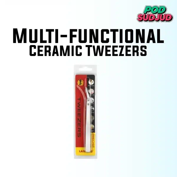 แหนบเซรามิค ปลายโค้ง Multi-functional Ceramic Tweezers