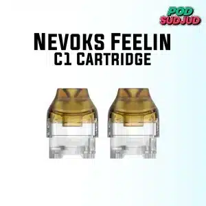 nevoks feelin c1 cartridge 2pcs pack amber clear
