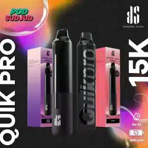 KS Quik Pro 15000 Puff พกพาง่าย กลิ่นผลไม้สดชื่น