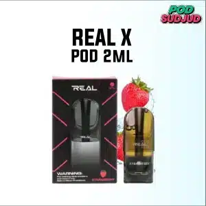real x pod strawberry