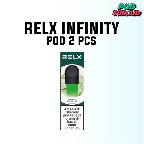relx infinity pod 2psc jasmine green tea v1