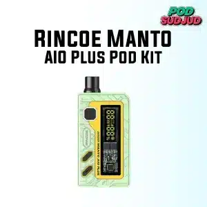 rincoe manto aio plus pod kit avocado green