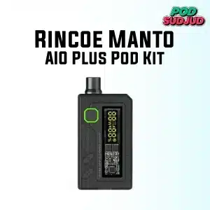 rincoe manto aio plus pod kit full black