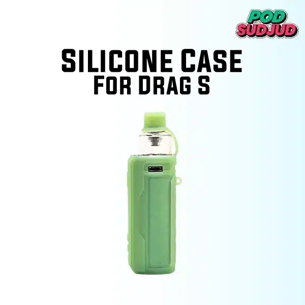 silicone case for drag s green
