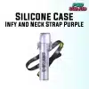 Silicone Case Infy and Neck Strap - Purple