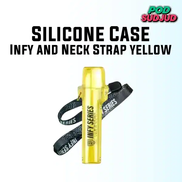 Silicone Case Infy and Neck Strap - Yellow